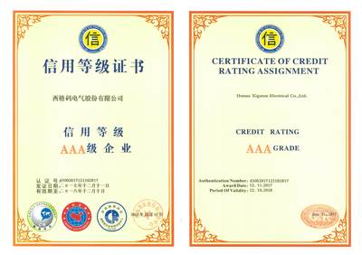 西格碼榮膺湖南省“AAA級信用單位”，企業(yè)信用建設(shè)再添新章